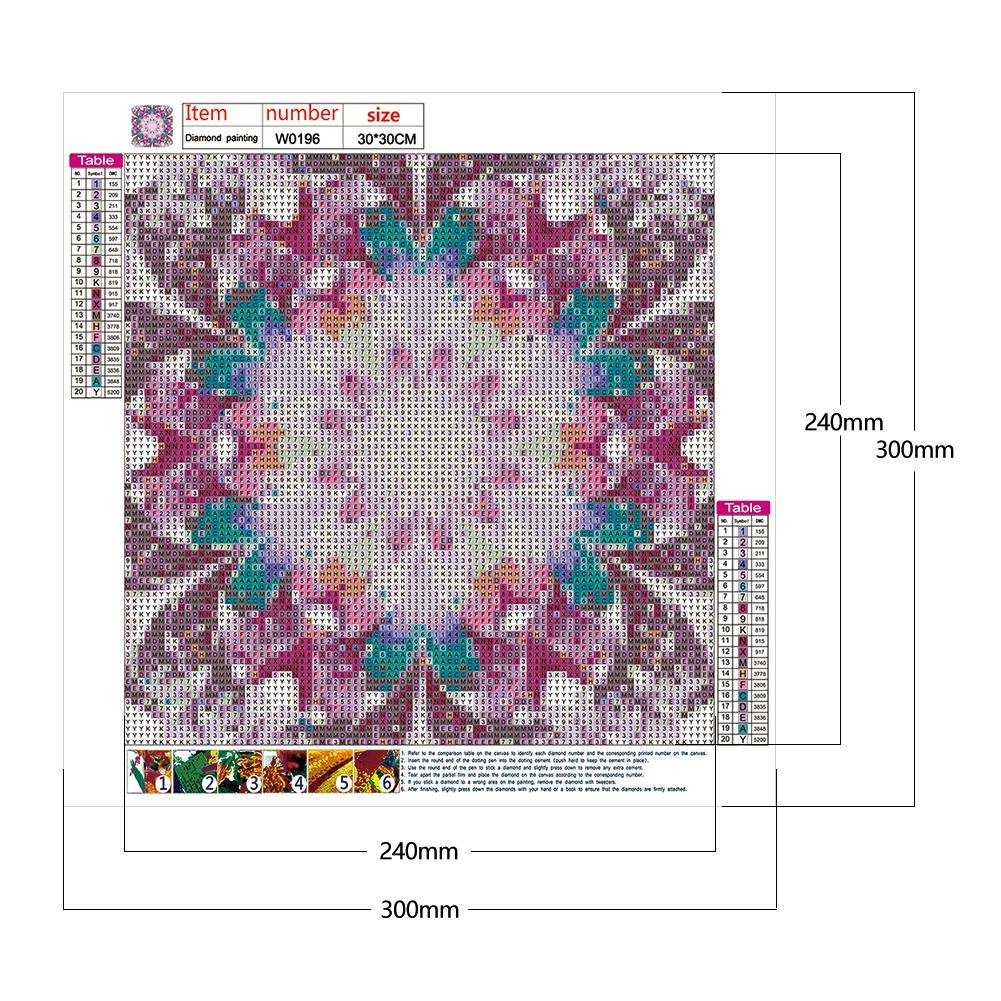 Diamond Painting - Full Round - Mandala 2