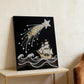 DIY Pearl Painting With Frame - Handmade Self-Adhesive Pearls - Sea (30*40cm)