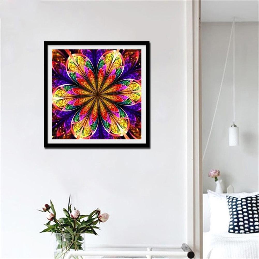 Diamond Painting - Full Round - Geometry Flower