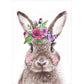 5D Diy Diamond Painting Kit Full Round Beads Lovely Rabbit
