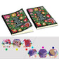 A5 5D Notebook DIY Part Special Shape Rhinestone Diary Book | Flower【diamondpaintingsart】