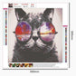 Diamond Painting - Full Round - Cool Cat