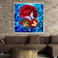 Diamond Painting - Partial Round - Red Rose 2
