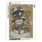 Diamond Painting - Full Round - Snowman P