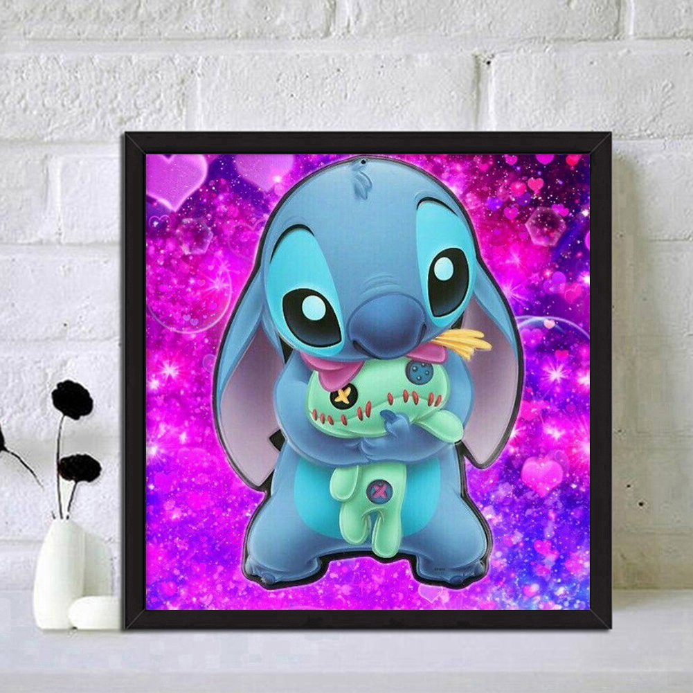 Disney Cartoon Stitch 5D Diamond Painting On Canvas