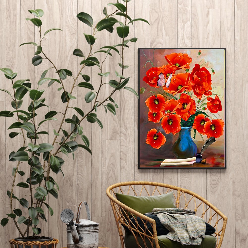 Diamond Painting - Full Round - Blossom Flowers B