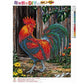 Diamond Painting - Partial Round - Cock In Good Spirits