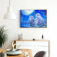 5D DIY Diamond Painting Kit - Full Round - Snow Owls