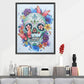 11ct Stamped Cross Stitch - Flowers And Skull(40*50cm)