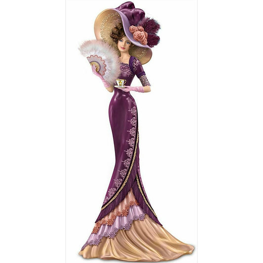 14ct Stamped Cross Stitch Noblewoman(36*66cm)