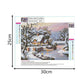 Diamond Painting - Full Round - Snow House 3
