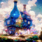 Full Round/Square Diamond Painting Kits | Scenery 40x70cm 50x80cm C