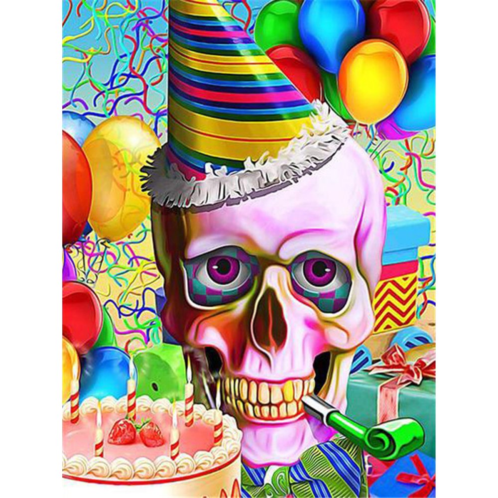 Diamond Paintings Art Full Drill Skull Head