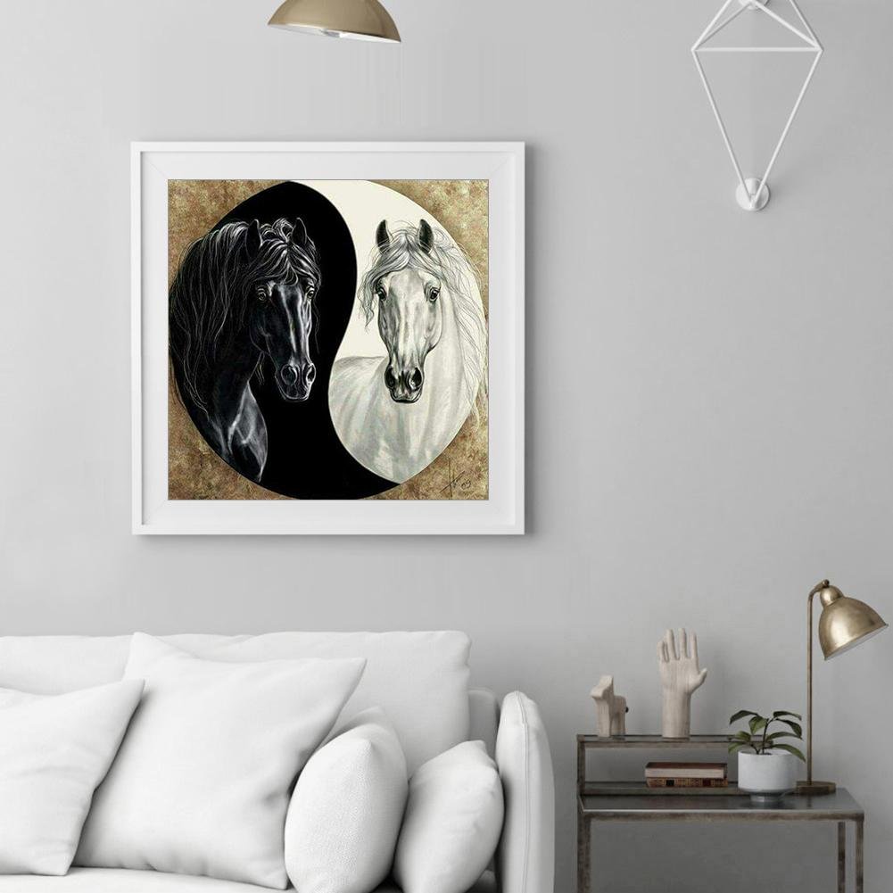 Diamond Painting - Full Round - Horse C