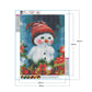 Diamond Painting - Full Round Resin - Baby Snowman