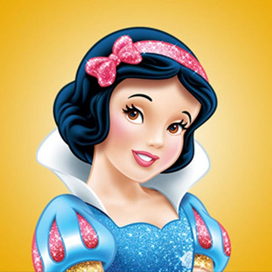 5D DIY Snow White Diamond Painting Full Drill Disney Mosaic Kit