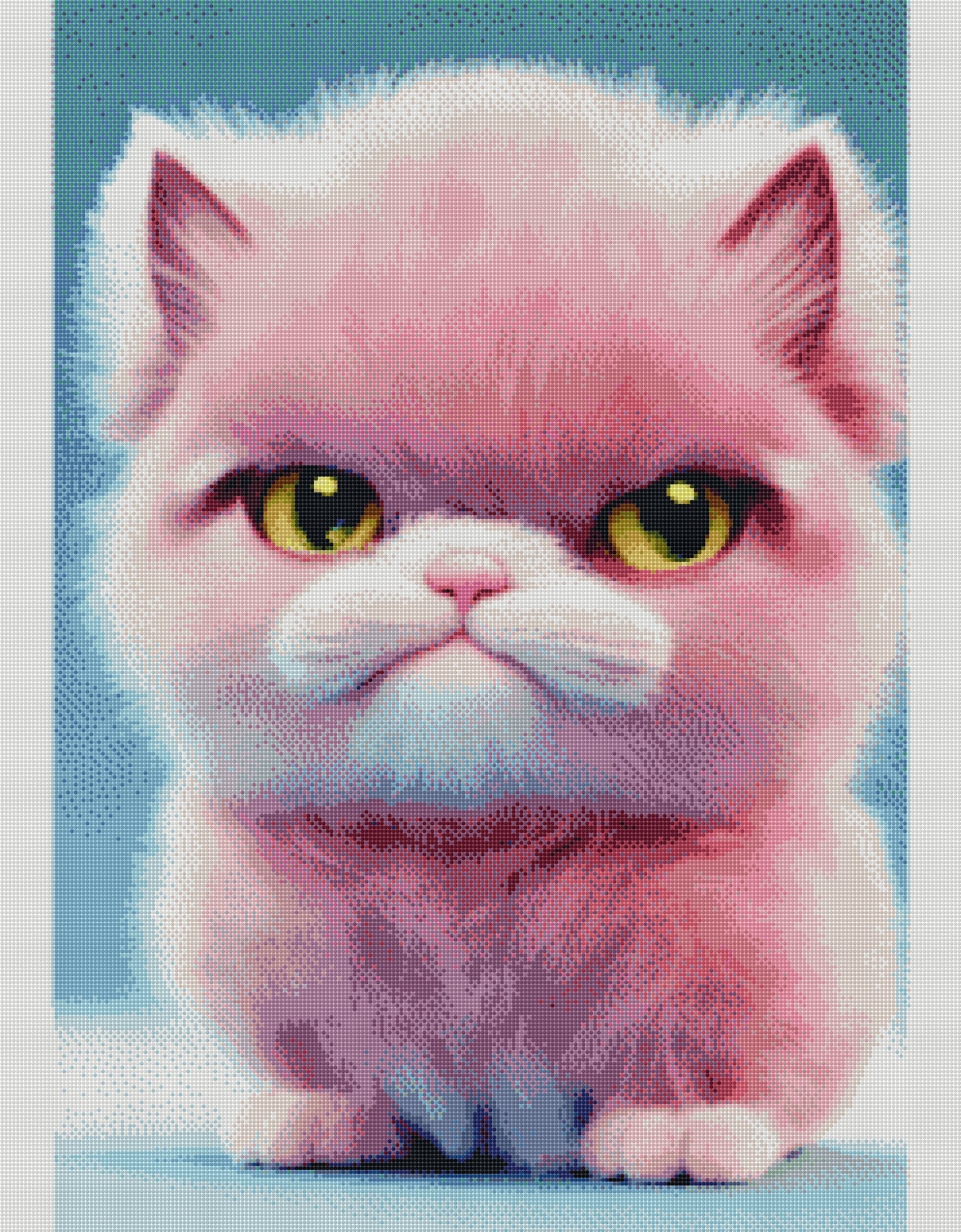 Full Round/Square Diamond Painting Kits | Cat 50x70cm 60x80cm A