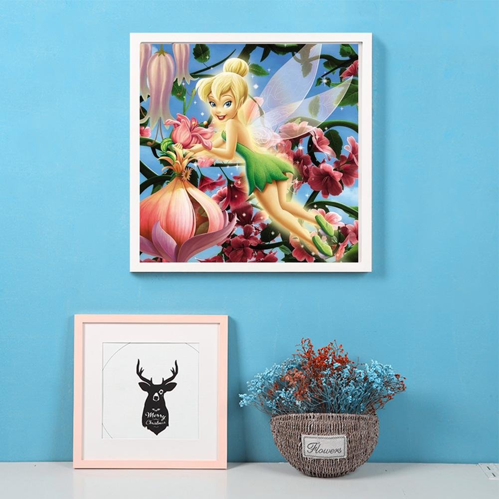 Fairy Embroidery Rhinestones Mosaic Kits For Home Wall Decor