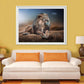 Diamond Painting - Partial Round - Lion