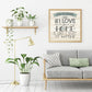 Diamond Painting - Full Round - I Love Home (35*35cm)