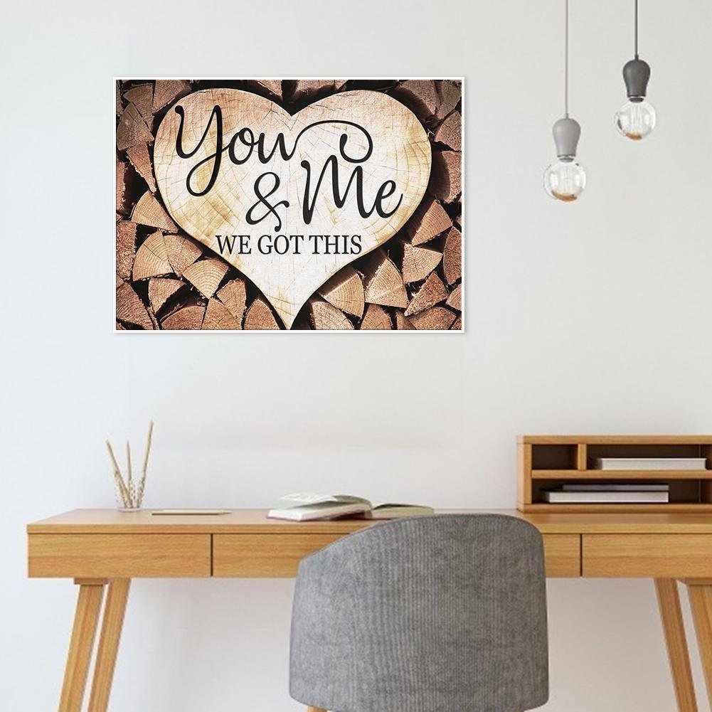 Diamond Painting - Full Round - You & Me