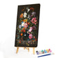 Oil Paint By Numbers Colorful Flower DIY Picture Painting