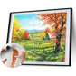 Oil Painting By Numbers Kits Countryside Art Canvas Picture Home Decor