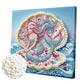 DIY Pearl Painting With Frame - Handmade Self-Adhesive Pearls - Seashell Mermaid (25*25cm)