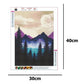 Diamond Painting - Full Round - Purple Mountain