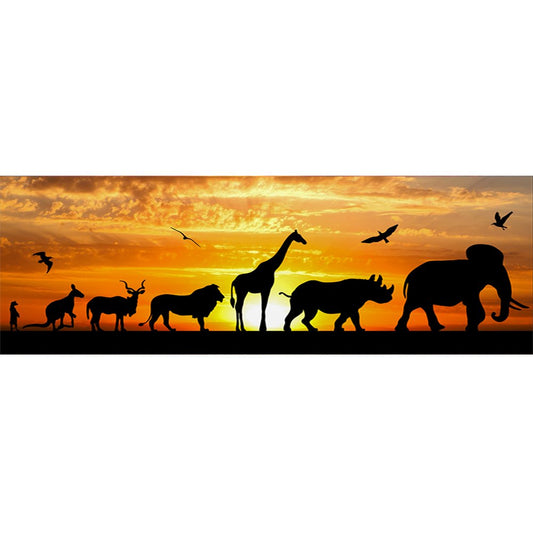 Animals Full Round Square Diamond Painting Kits 30 x 90cm