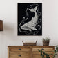 DIY Pearl Painting With Frame - Handmade Self-Adhesive Pearls - White Whale (30*40cm)