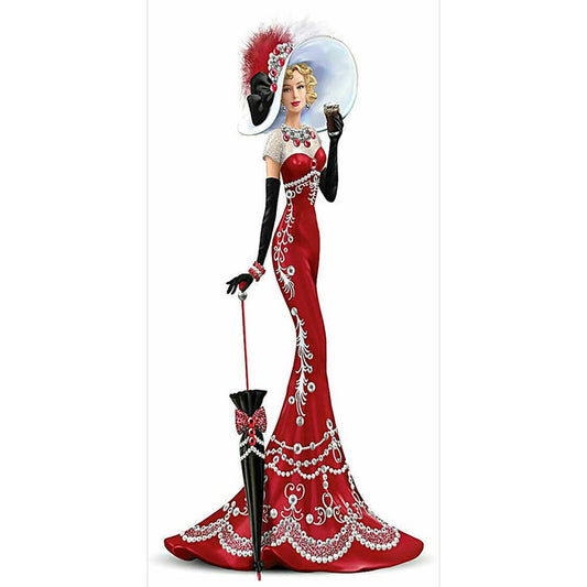 14ct Stamped Cross Stitch Noblewoman(36*66cm)