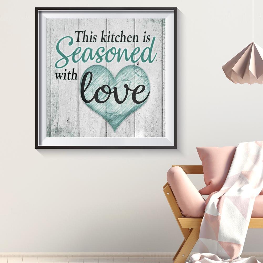 Diamond Painting - Full Round - Warm Saying 2