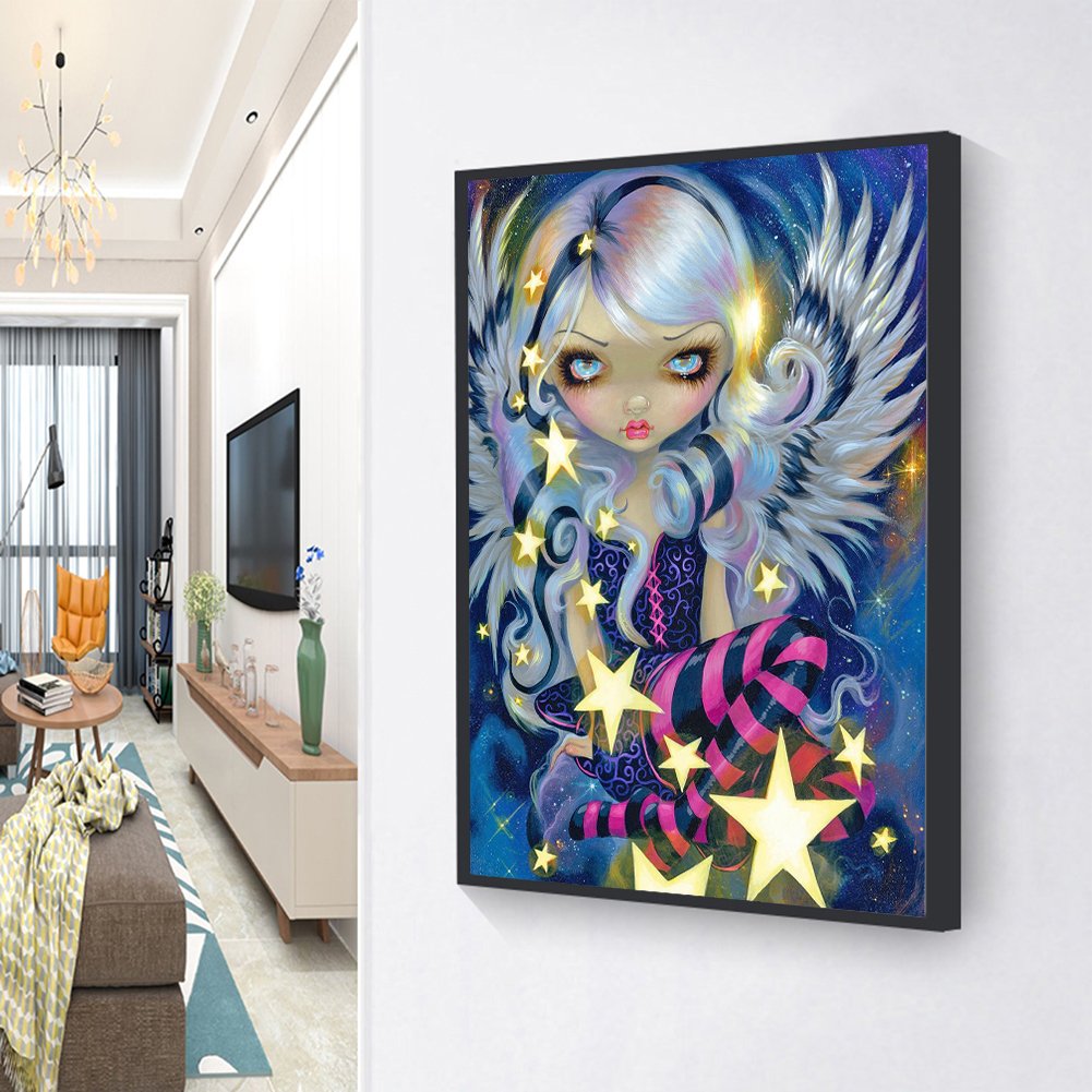 Diamond Painting - Full Round - Cartoon Big Eyes C