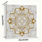 DIY Pearl Painting With Frame - Handmade Self-Adhesive Pearls - Mandala (25*25cm) C