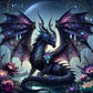 Diamond Painting - Full Round / Square - Pterosaur