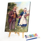 Paint By Number - Oil Painting - Sweet Old Couple(40*50cm)