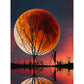creative sunset view diamond painting