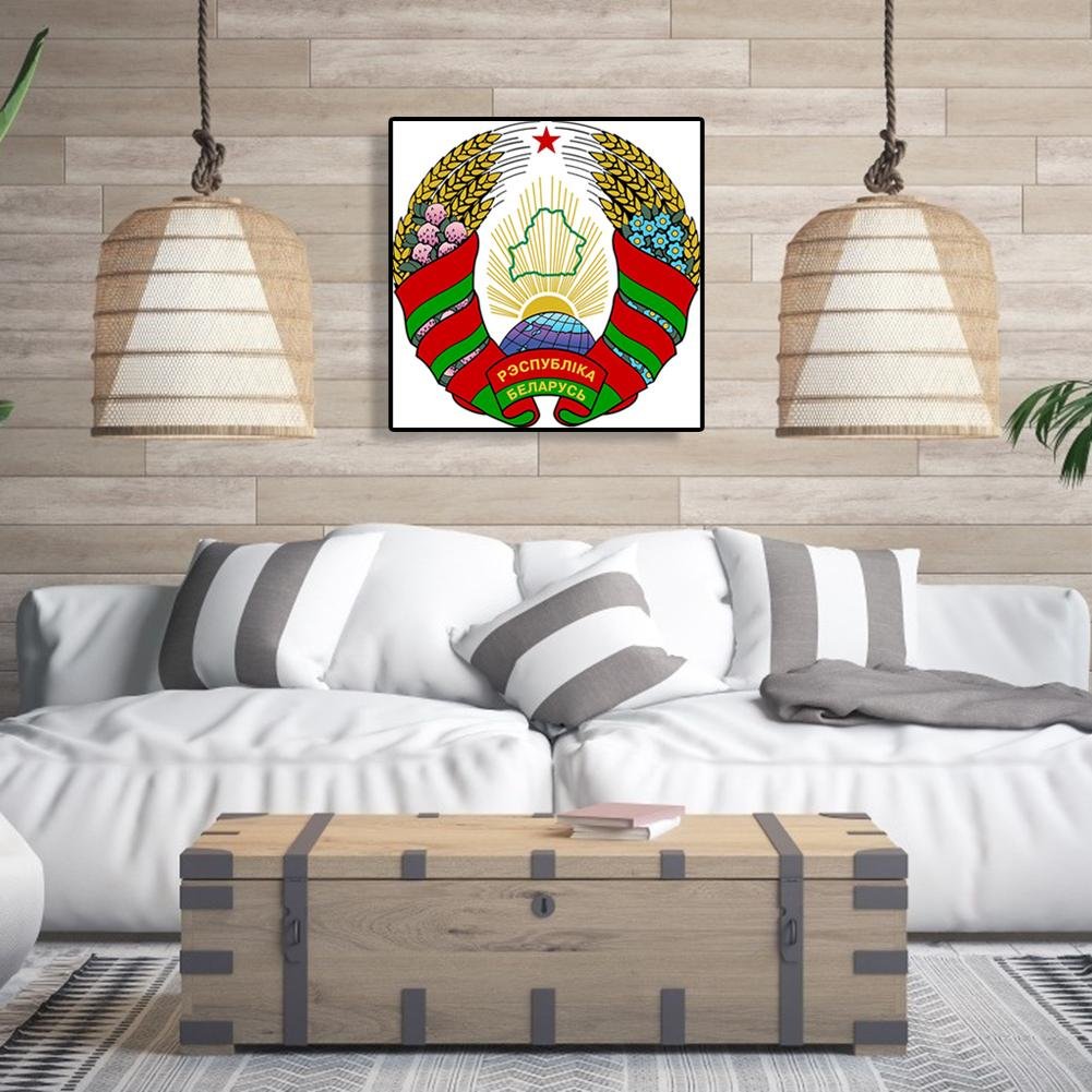 Diamond Painting - Full Round - National Emblem
