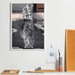 Novelty Reflection Hand Painted Canvas Oil Art Picture Craft Home Wall Decor 