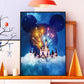 Digital Oil Painting Kit Coded Hand Painted Picture Abstract Acrylic Home Decors