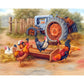 5D Diy Diamond Painting Kit Full Round Beads Farm Chicken