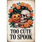 Diamond Painting - Full Round - Halloween Pumpkin Skeleton (30*45cm)