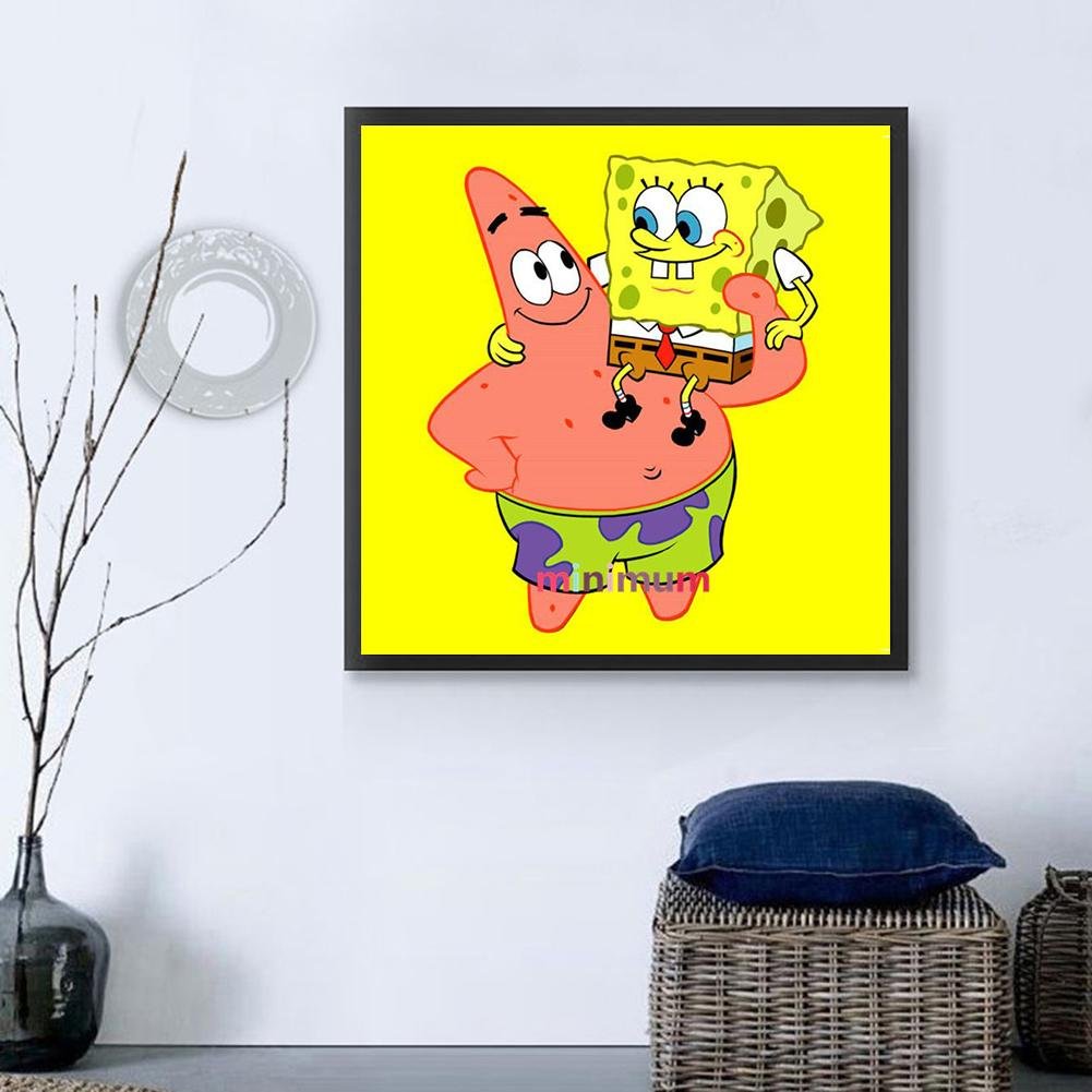 Diamond Painting - Full Round - Spongebob A