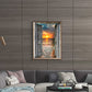 Diamond Painting - Full Round - Window Sunset