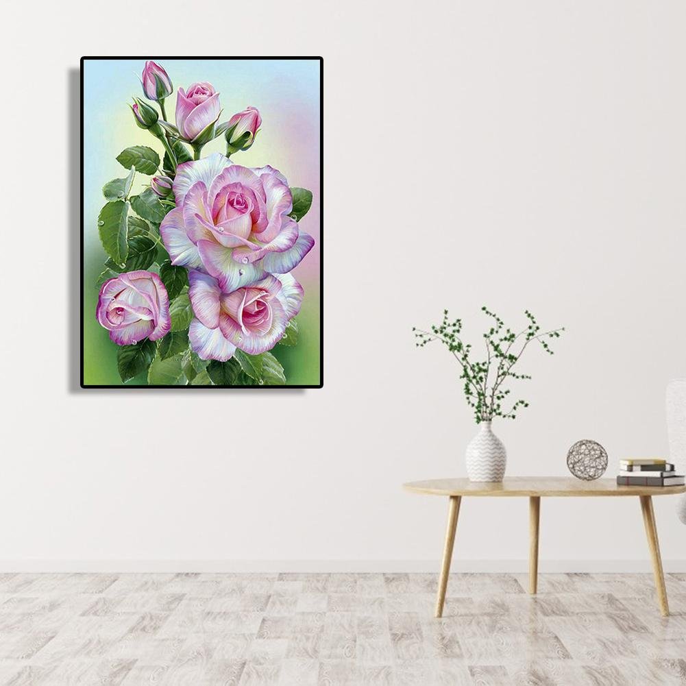 Diamond Painting - Full Round - Flower 11