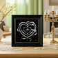 DIY Pearl Painting With Frame - Handmade Self-Adhesive Pearls - Love (27*27cm)