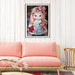 DIY Diamond Painting Kit - Full Round - Cute Girl Doll With Curly Hair