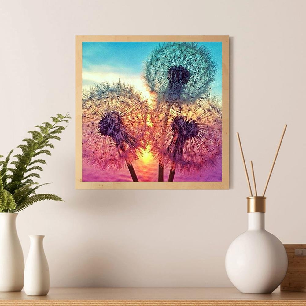 Diamond Painting - Full Square - Dandelion