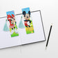 2pcs Diamond Painting Bookmark DIY Mickey Mouse Leather Tassel Book Marks Craft